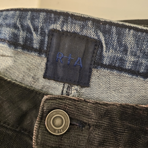 Rta Black Distressed Skinny Jeans - Picture 5 of 8